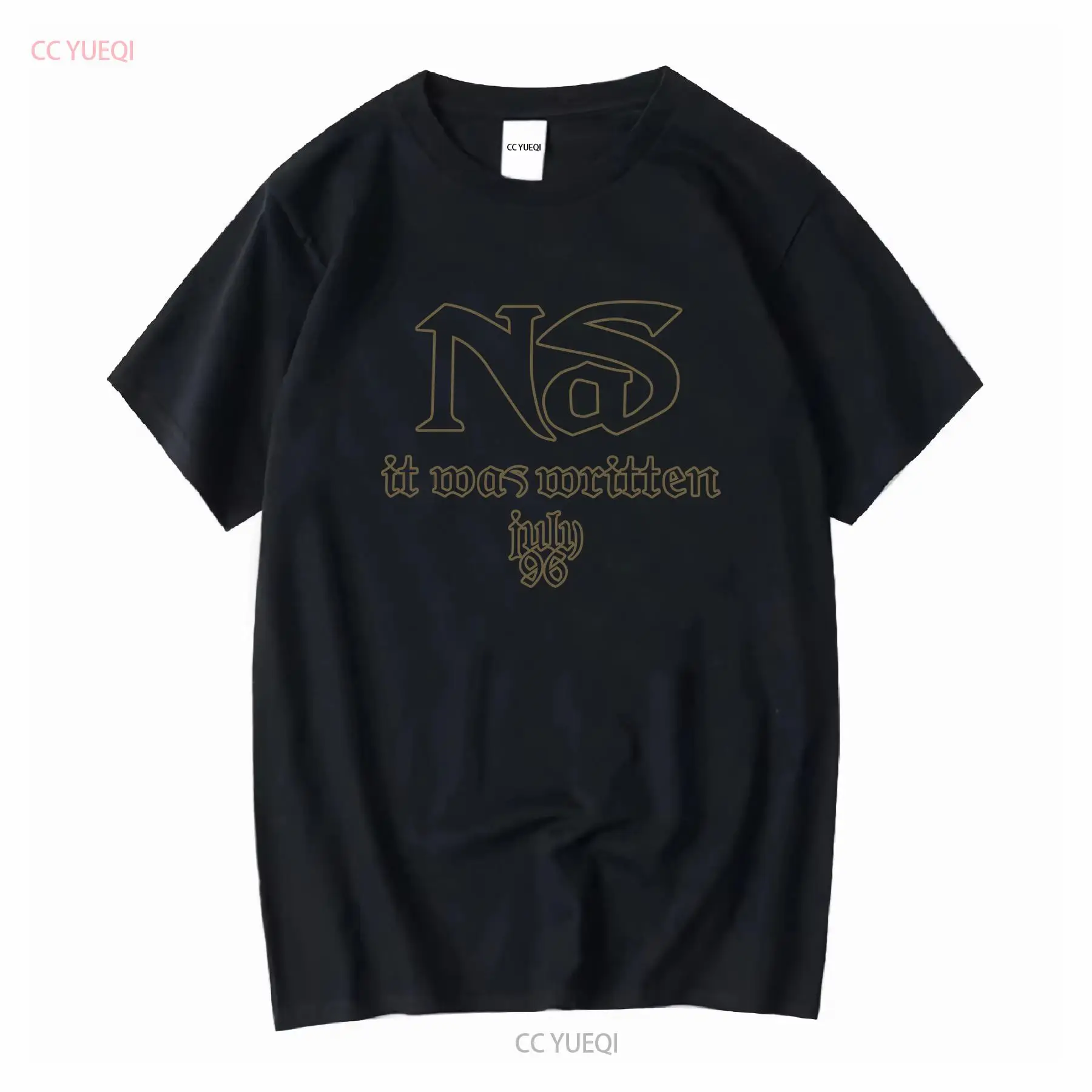 Streetwear Brand T Shirt - 1996년 NAS에서 쓴 vtg 90년대 랩
