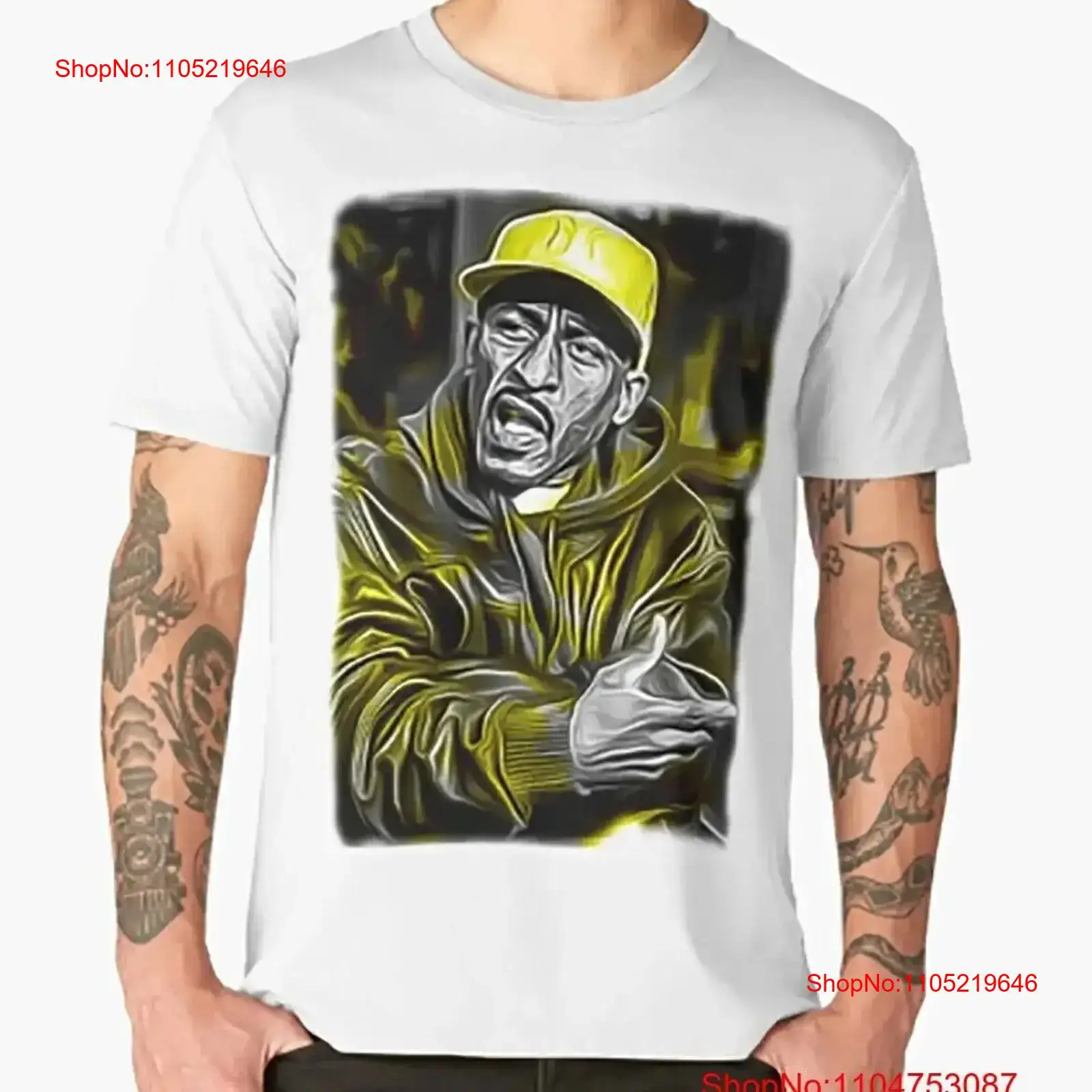 Streetwear Brand T Shirt - 라킴 티셔츠 래퍼 클래식 랩 힙합