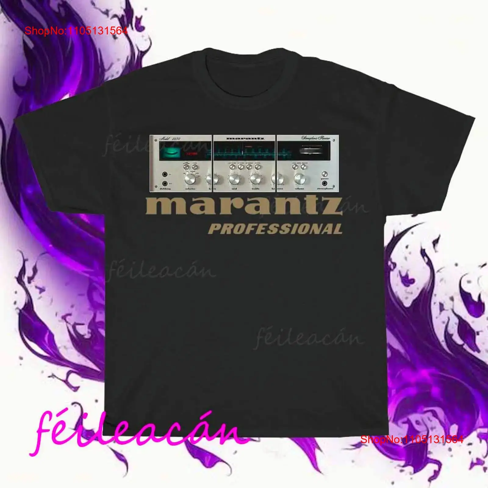 Streetwear Brand T Shirt - 새로운 마란츠 앰프 로고 아메리칸 티셔츠