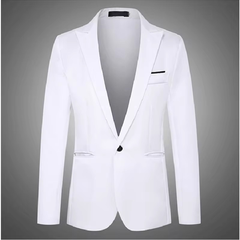세트 슬림핏 세트 블레이저 남성 재킷, 비즈니스 캐주얼 - Streetwear Brand Jacket 리뷰 및 가격