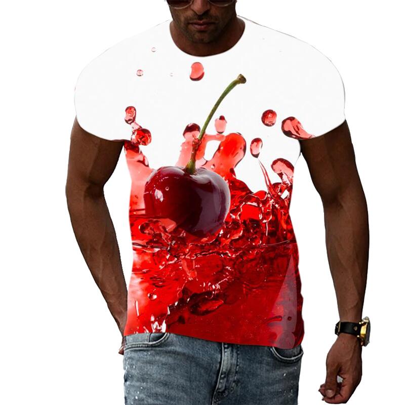 남성 여름 패션 3D 프린트 그래픽 티셔츠 캐주얼 힙합 - Streetwear Brand T Shirt 리뷰 및 가격