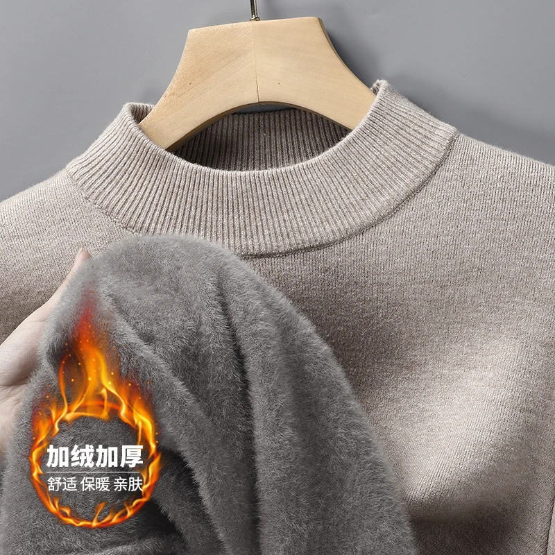 하프 터틀넥 니트 스웨터 새로운 가을/겨울 목 목 스웨 - Streetwear Brand 리뷰 및 가격