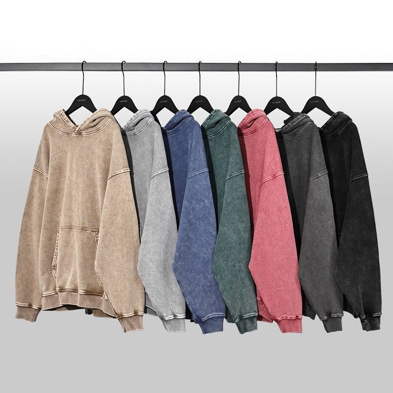 400G 아메리칸 레트로 헤비 스웨터 남성용 봄 가을  - Streetwear Brand Jacket 리뷰 및 가격
